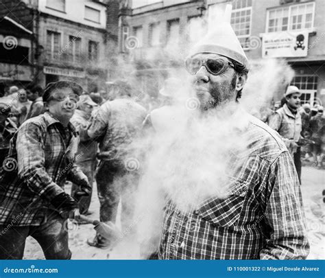 Xinzo De Limia Spain Pantalla The Traditional Carnival