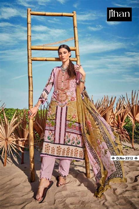 Jihan Saira Vol 3 3311 3316 Series Pure Lawn Cotton Pakistani Salwar