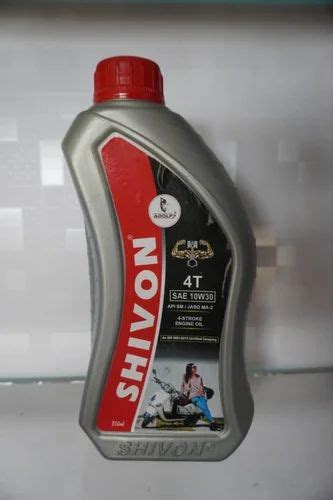 Full Synthetic Ml Shivon W Four Stroke Engine Oil Bottle Of