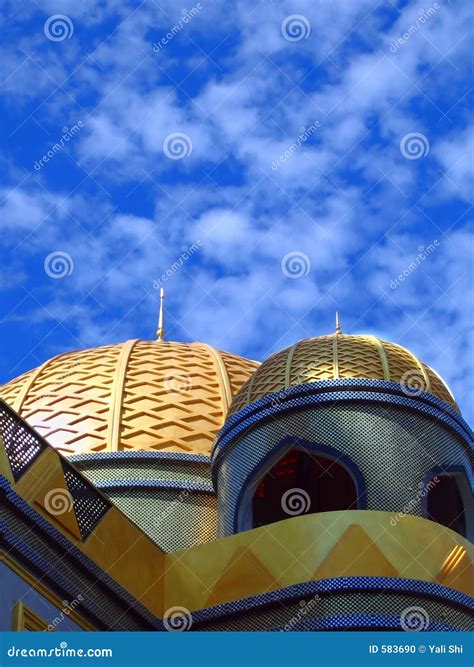 Middle Eastern Architecture Stock Photo - Image of summer, blue: 583690