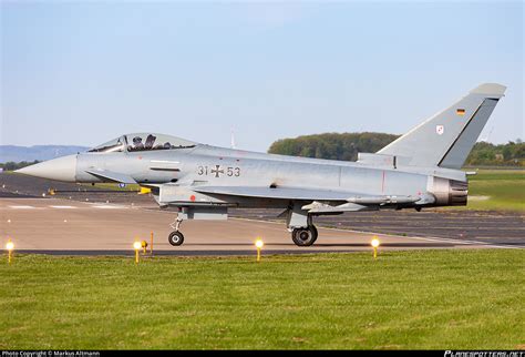 Luftwaffe German Air Force Eurofighter Ef Typhoon Photo By