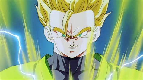 Dbz Kai Jap Gohan Transforms Into A Super Saiyan 2 Majin Buu Saga