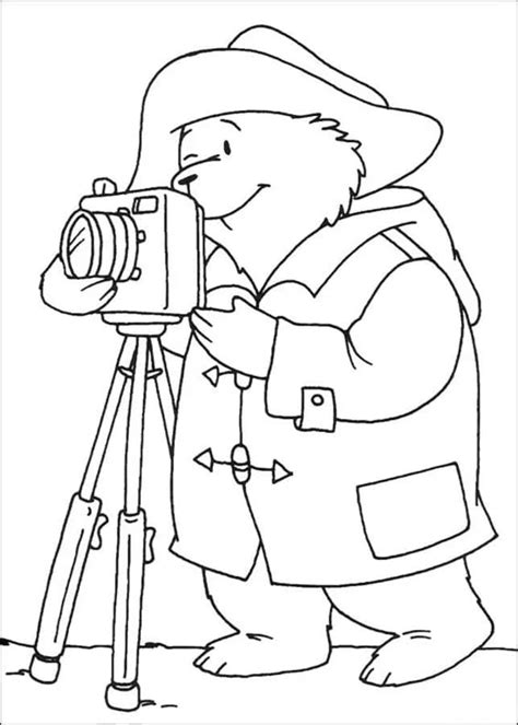 Desenhos De Paddington E Sandu Che Para Colorir E Imprimir