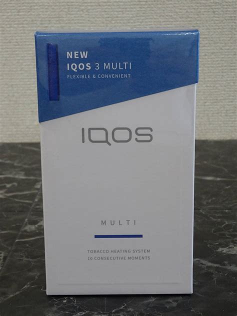 【やや傷や汚れあり】【電子タバコ】 Iqos 3 Multi キット ステラーブルー 未開封の落札情報詳細 ヤフオク落札価格検索 オークフリー