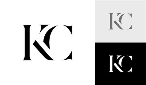 Premium Vector Letter Kc Initial Monogram Logo Design