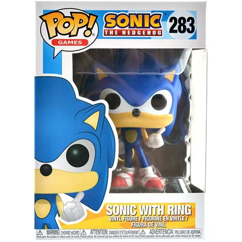 Funko Pop Games Sonic The Hedgehog Sonic With Ring