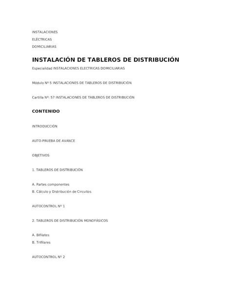 Docx Instalaciones Electricas Domiciliarias Colombia Dokumen Tips