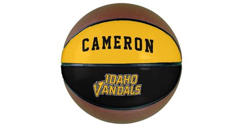 Idaho Vandals Wordmark Basketball | Zazzle