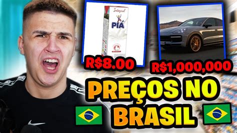 Gringo tenta ADIVINHAR o Preço dos Produtos no BRASIL YouTube