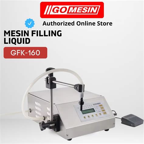 Jual Mesin Pengisi Cairan Gomesin Gfk Mesin Filling Liquid Machine