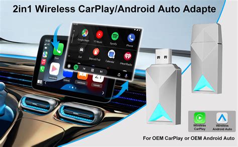 Amazon Vcarlinkplay Wireless Carplay Adapter Android Auto In