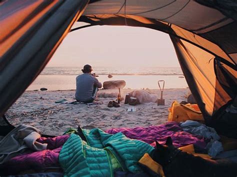 Playas para acampar en México Duerme a la orilla del mar Camping