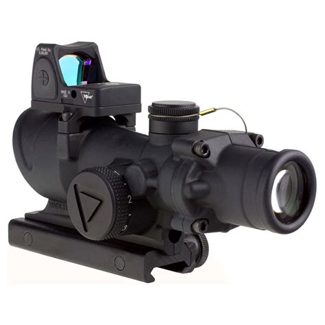 Trijicon Acog Led 4x32mm Fixed Rifle Scope With Rm06 Rmr