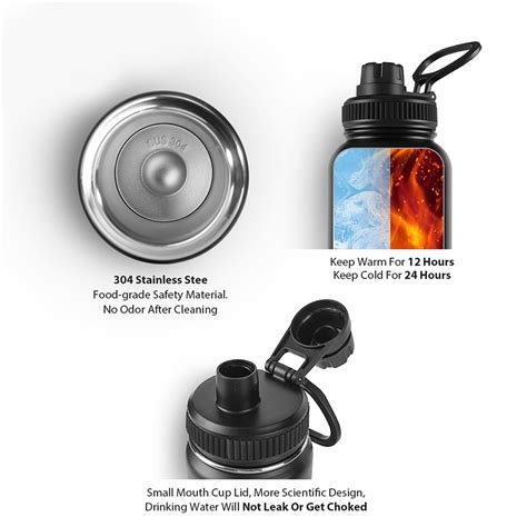ML Flask Tumbler Stainless Steel Double Wall Hot And Cold Vacuum Flask Sport