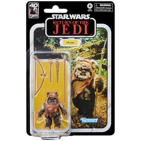 Figurine Wicket Black Series Th Anniversary Hasbro Star Wars Episode Vi