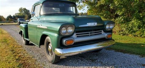 1958 Chevrolet Apache 3200 V8 4 Speed Very Solid Truck Classic Chevrolet Other Pickups