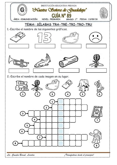 Sílabas Tra Tre Tri Tro Tru 89 ahora en Silabas trabadas