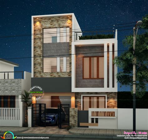 1800 Sq Ft 4 Bedroom Modern Box Type Home Kerala Home Design Bloglovin