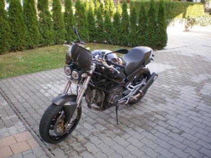 Umgebautes Motorrad Ducati Monster 900 I E Dark Von Tschakar 1000PS De