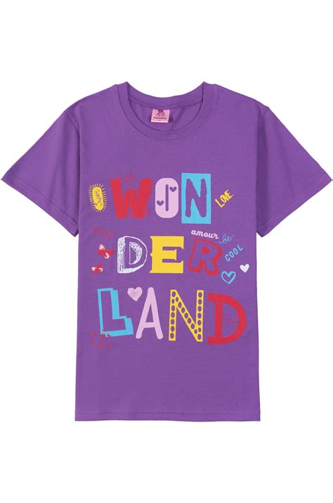 Футболки для подростков "Wonderland" (SH703) купить оптом в интернет ...