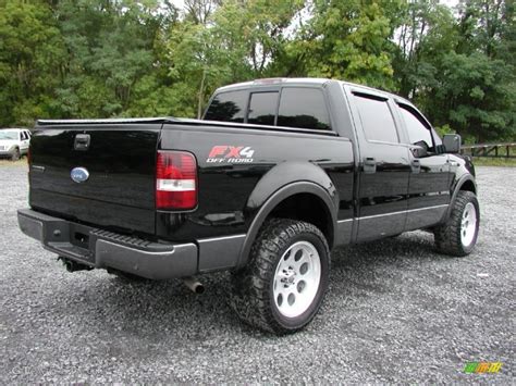 Black 2006 Ford F150 FX4 SuperCrew 4x4 Exterior Photo #71707009 | GTCarLot.com