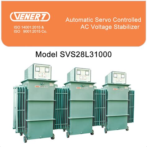 Kva Power Automatic Servo Controlled Oil Cooled Voltage Stabilizer