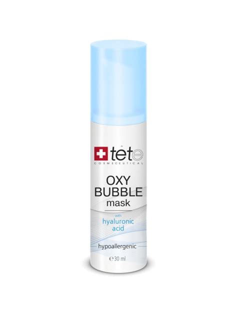 TETE Кислородно-пенная маска, OXY BUBBLE MASK 30мл, Швейцария
