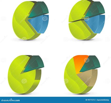 Circle Diagram Stock Vector Illustration Of Forecast