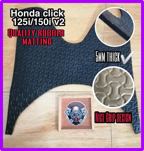 Rubber Matting For Honda Click I I Lazada Ph