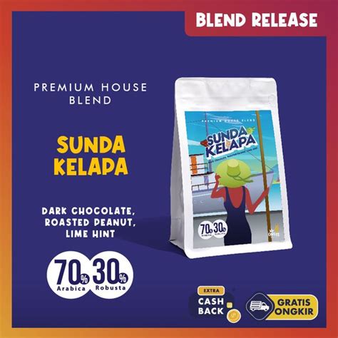 Jual Kopi Arabika Robusta Premium Espresso Base Signature Blend