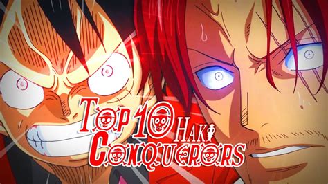 Top 10 Conquerors Haki One Piece Youtube