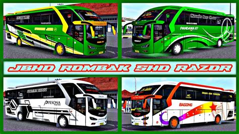 UPDATE LIVERY KODENAME JBHD ROMBAK SHD RAZOR V2 RULL HYDEN KODENAME