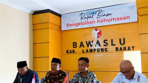 Lhkpn Petahana Yang Daftar Anggota Bawaslu Lampung Barat