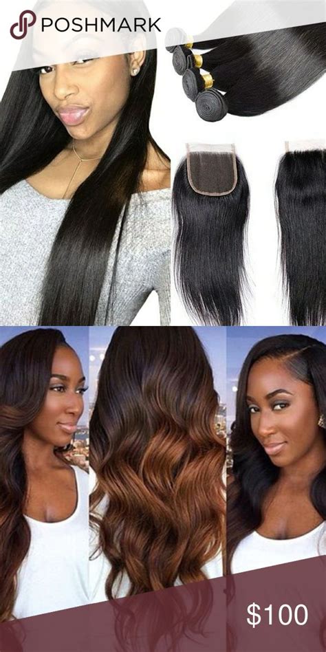 100 Virgin Human Hair Bundles And Lacefront Wigs Human Hair Hair