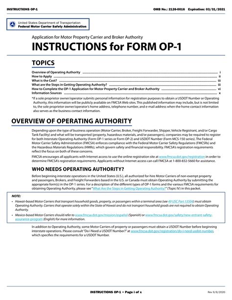 Fmcsa Form Fill Out Printable Pdf Forms Online