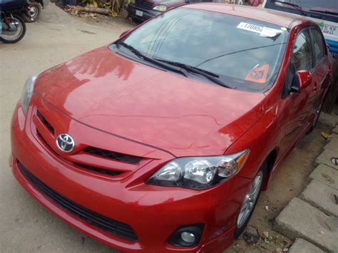 This Super Clean Accident Free Tokunbo Toyota Corolla Sport Model