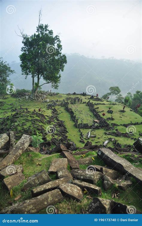 Gunung Padang The Megalithic Site Located In Karyamukti Village