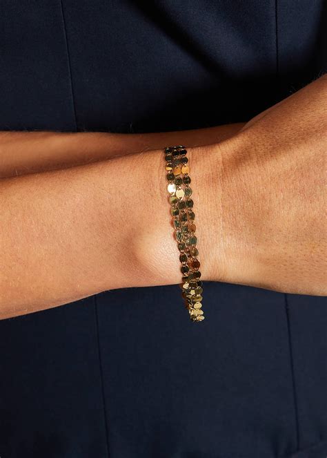 Lana Nude Multi Strand Chain Bracelet In K Gold Bergdorf Goodman