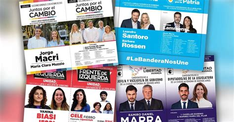 Todos Los Candidatos A Jefe De Gobierno Porteño Y Sus Boletas En Las Elecciones En Caba 2023