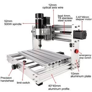 CNC 3018 MAX 500W 12000 RPM GRBL Full Metal MTLAB