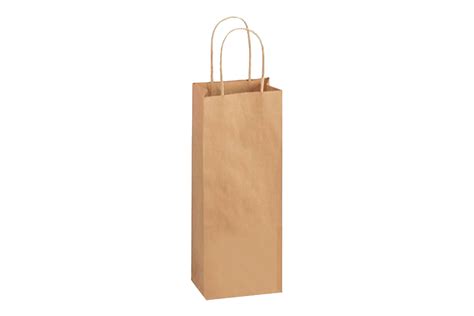 Kraft Paper Shopping Bags With Handles 5x3x12 Paperplus Paper Plus