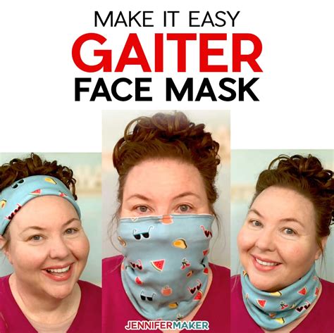 Gaiter Face Mask Pattern Easy Fast Versatile Artofit