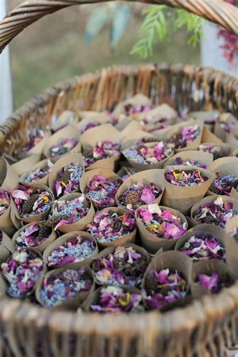 Biodegradable Wedding Send Off Toss Filled With Beautiful Scents Of