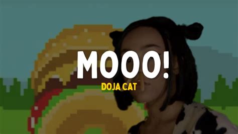 Doja Cat Mooo [lyrics] Youtube