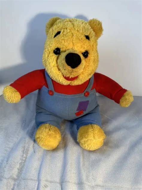 MATTEL DISNEY WINNIE The Pooh Bear Hug N Wiggle Plush Talking Some