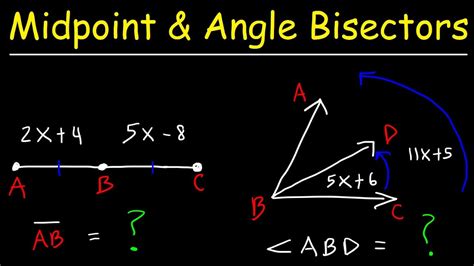 Bisecting Lines In Geometry