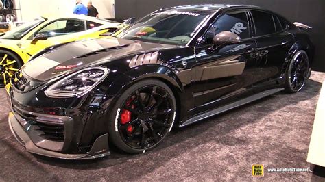 2017 Porsche Panamera Turbo Mansory Exterior Walkaround 2017 Sema