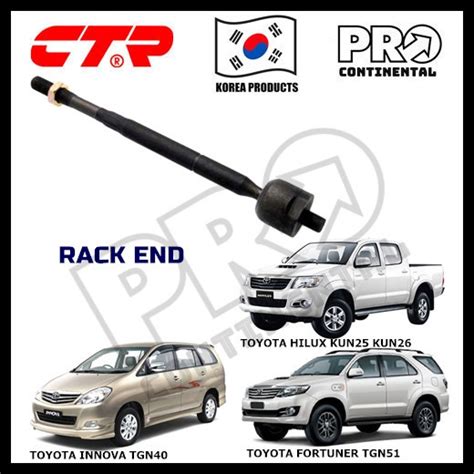 CTR KOREA TOYOTA HILUX VIGO KUN25 KUN26 INNOVA TGN40 2004 2015 FORTUNER