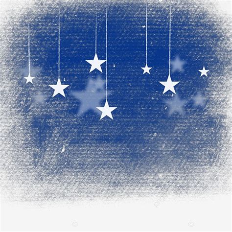 Decoração Da Estrela De Fundo Azul PNG Azul Fundo Estrela Imagem