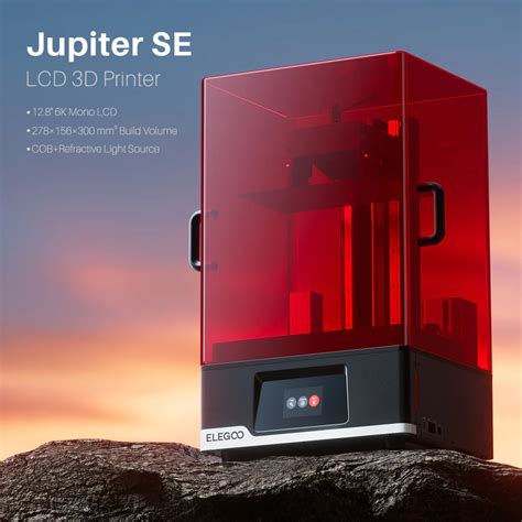 Elegoo Jupiter Se 6k 3d Printer Diy3d